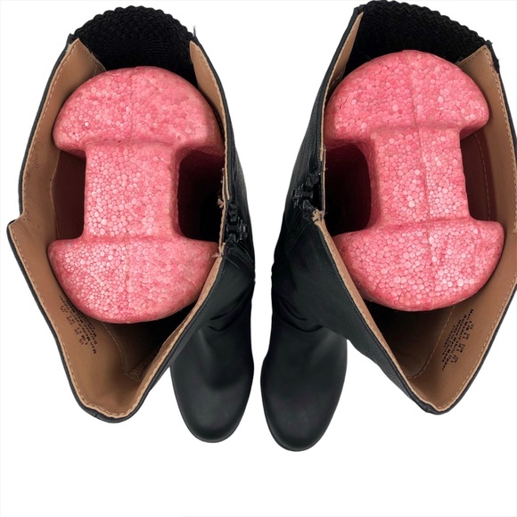 LifeStride Xtrovert Riding Boots, Black, Sz 8.5 - Picture 5 of 13